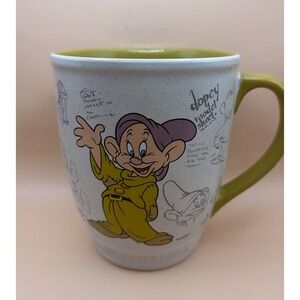 Disney Sketch Animators Dopey Large Disney Classic Mug